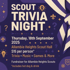 Scouts Trivia 18th September 2025