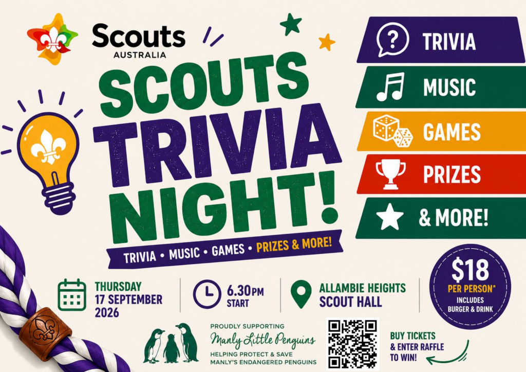 Single Ticket: Scouts Trivia Night 17 September 2026