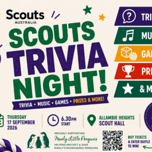 Single Ticket: Scouts Trivia Night 17 September 2026